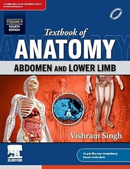 Textbook of Anatomy: Abdomen and Lower Limb, Vol. 2