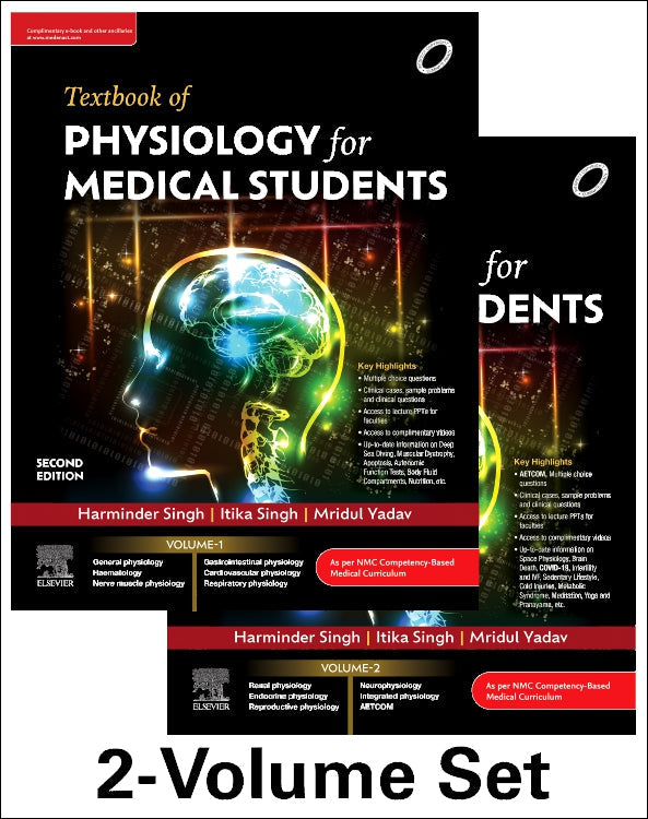 Textbook of Physiology for Students, 2nd Edition (2 Volume Set) previously Fundamentals of Medical Physiology, 1e