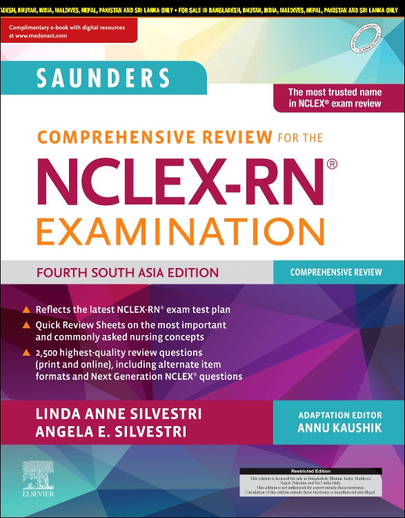 Saunders Comprehensive Review for the NCLEX-RN Examination, 4SAE