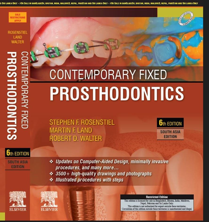 Contemporary Fixed Prosthodontics, 6e,  South Asia Edition