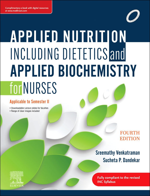 Applied Nutrition including Dietetics & Applied Biochemistry For Nurses, 4th edition