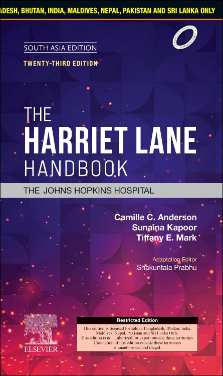 The Harriet Lane Handbook, 23e, South Asia Edition