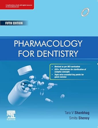 Pharmacology for Dentistry 5th/2025
