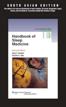 Handbook of Sleep Medicine, 2ed