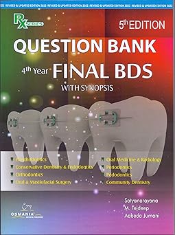 Question Bank For BDS Final Year