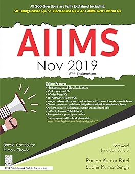 AIIMS Nov 2019 With Explanations (PB)