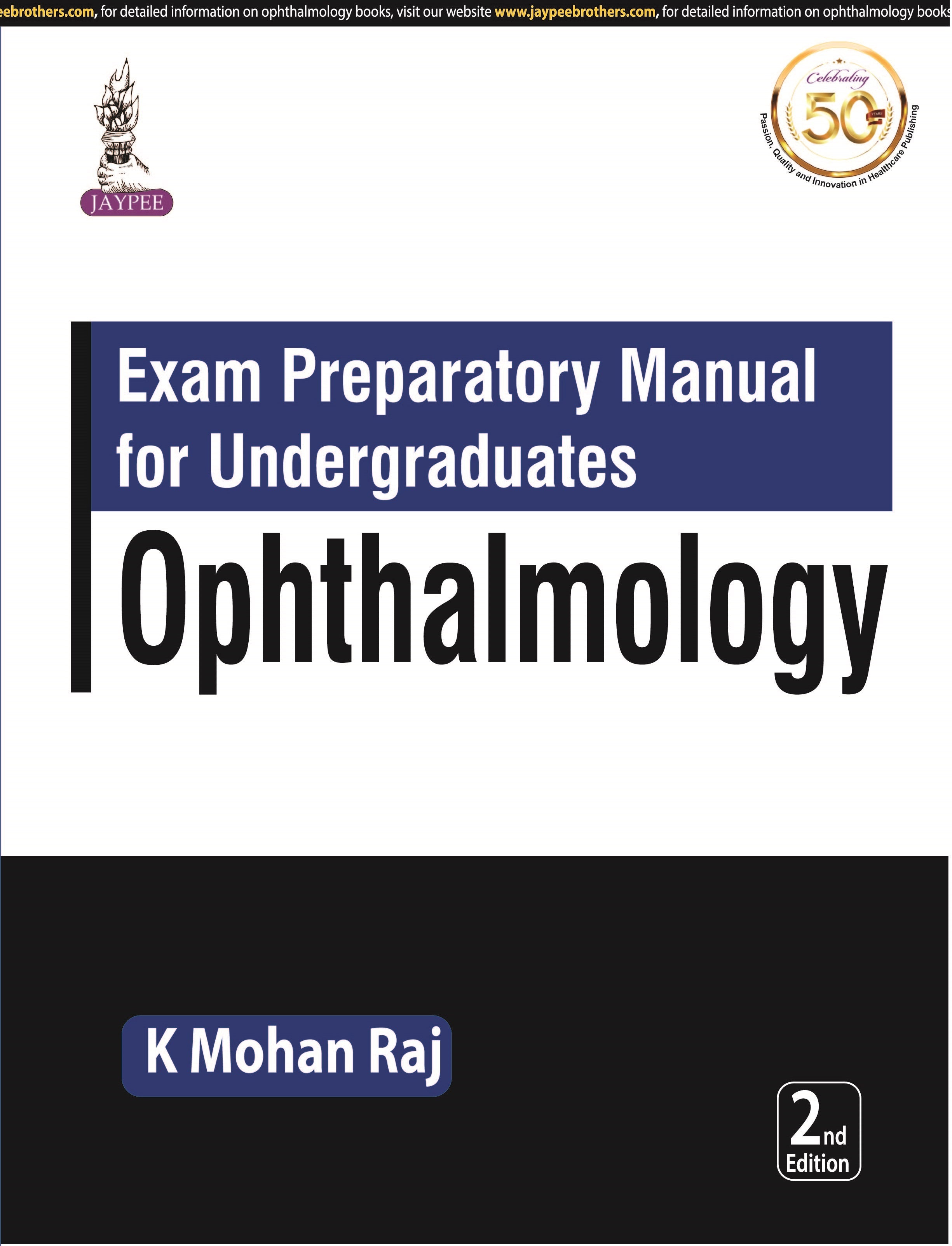 EXAM PREPARATORY MANUAL FOR UNDERGRADUATES OPHTHALMOLOGY