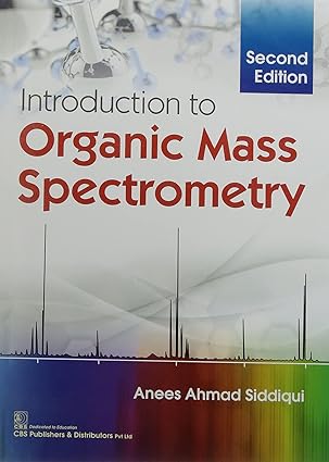 Introduction To Organic Mass Spectrometry 2e (PB)