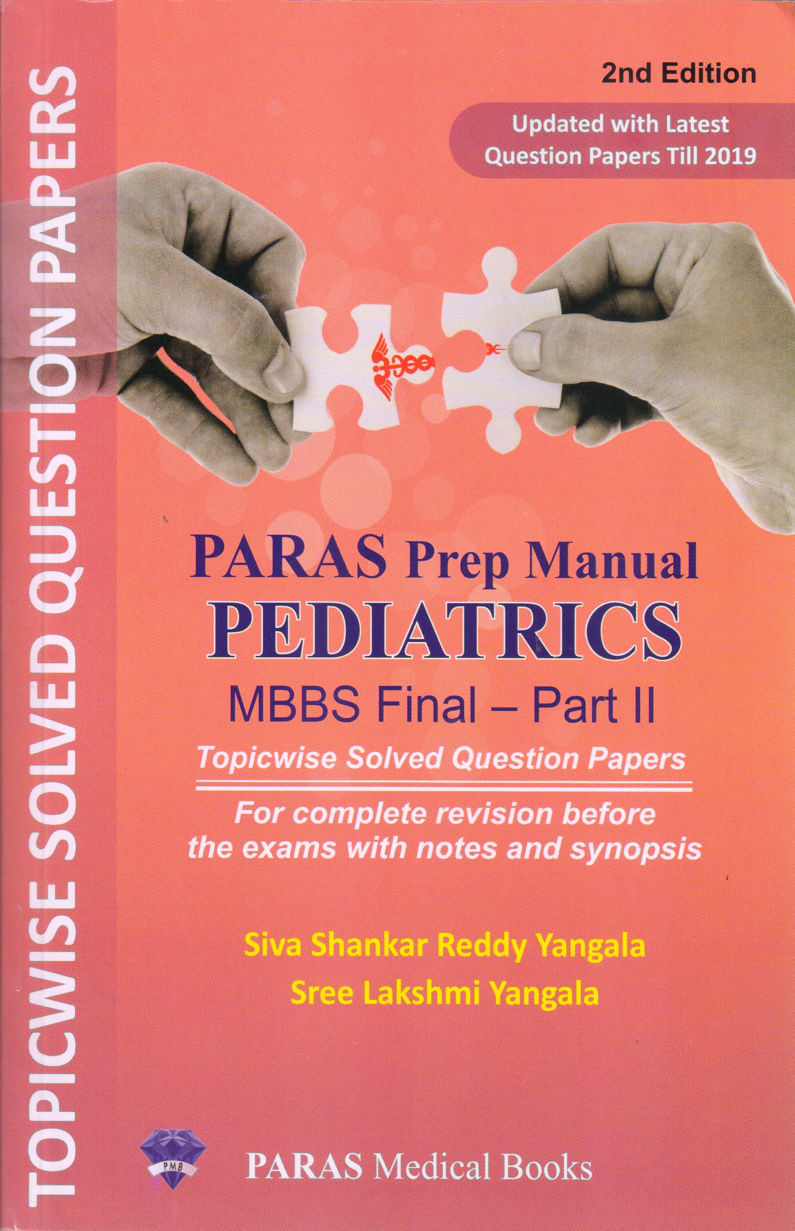 PARAS Prep Manual PEDIATRICS MBBS Final Part II