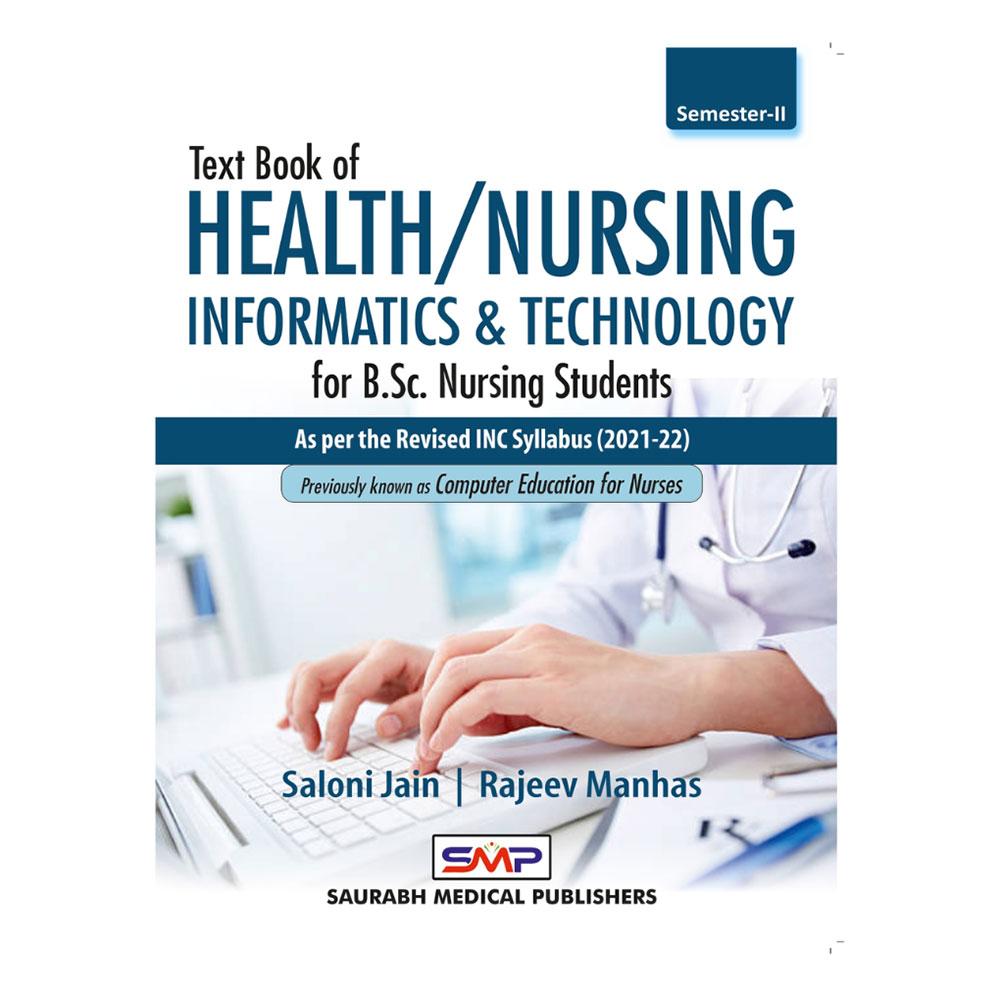 Computer For Nurses Book Text Book Of Health/Nursing Informatics & Technology For Bsc Nursing ...