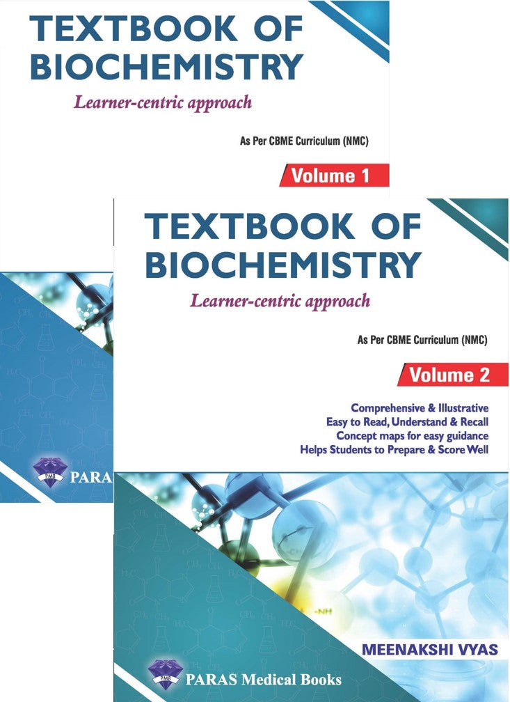 Textbook of Biochemistry (Learners Centric Approach) 1st/2022 (2 Vols)
