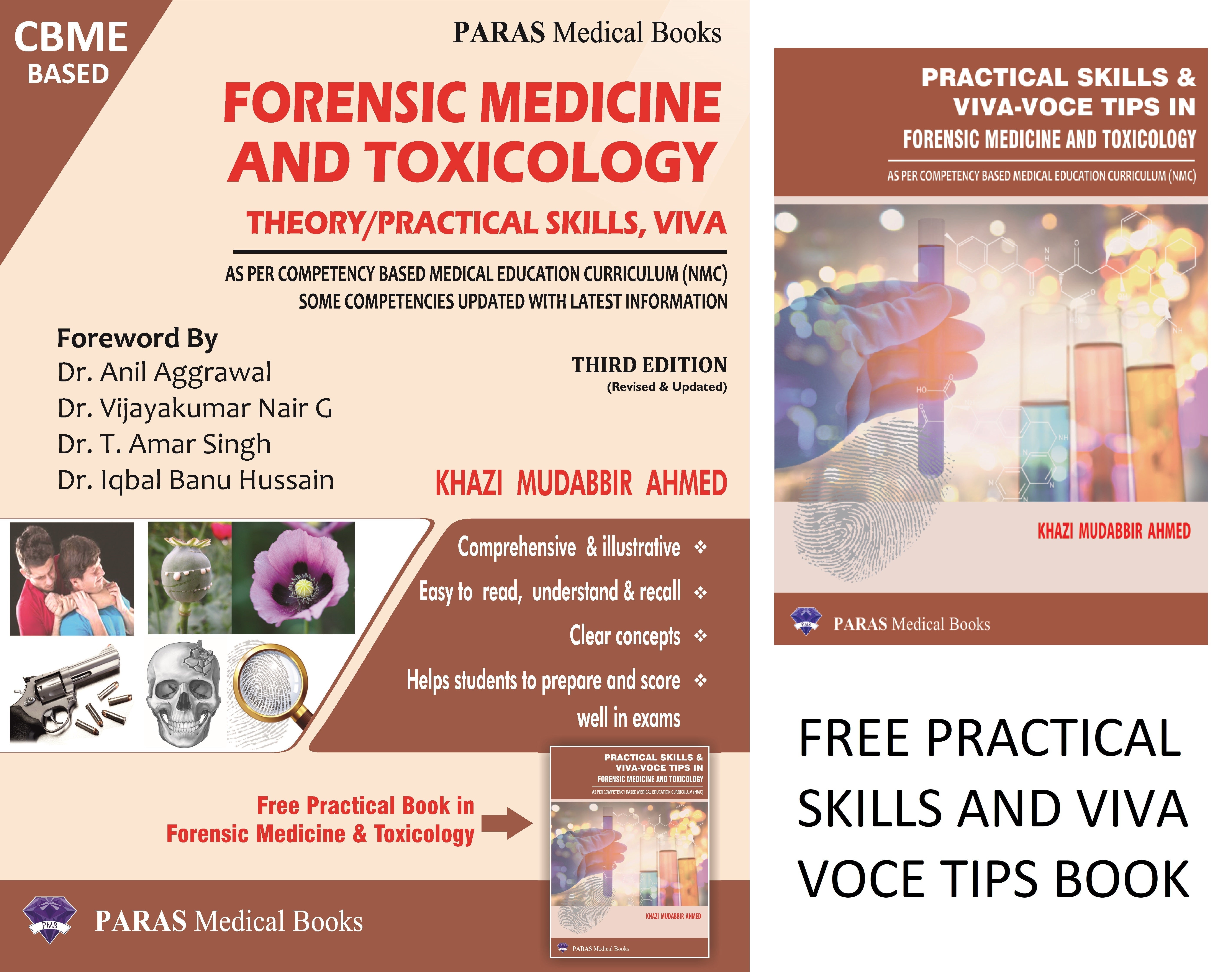 Forensic Medicine and Toxicology with Free Practical Book (worth 395.00) 3rd/2023