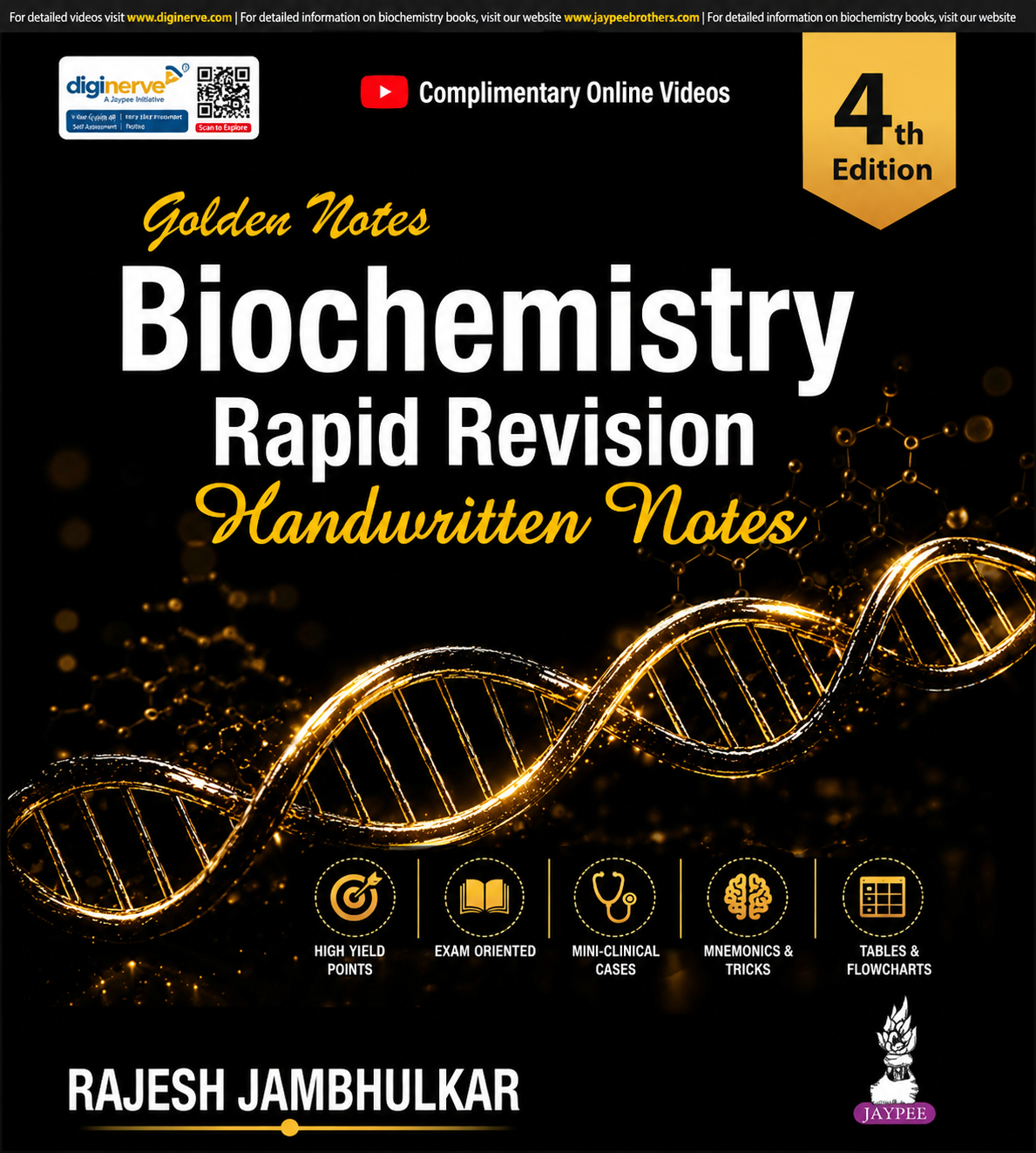 GOLDEN NOTES BIOCHEMISTRY RAPID REVISION HANDWRITTEN NOTES