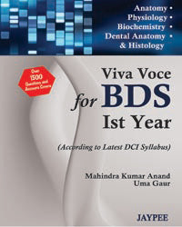 VIVA VOCE FOR BDS IST YEAR(ACCORDING TO LATEST DCI SYLLABUS)