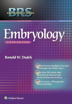 BRS Embryology, 6ed