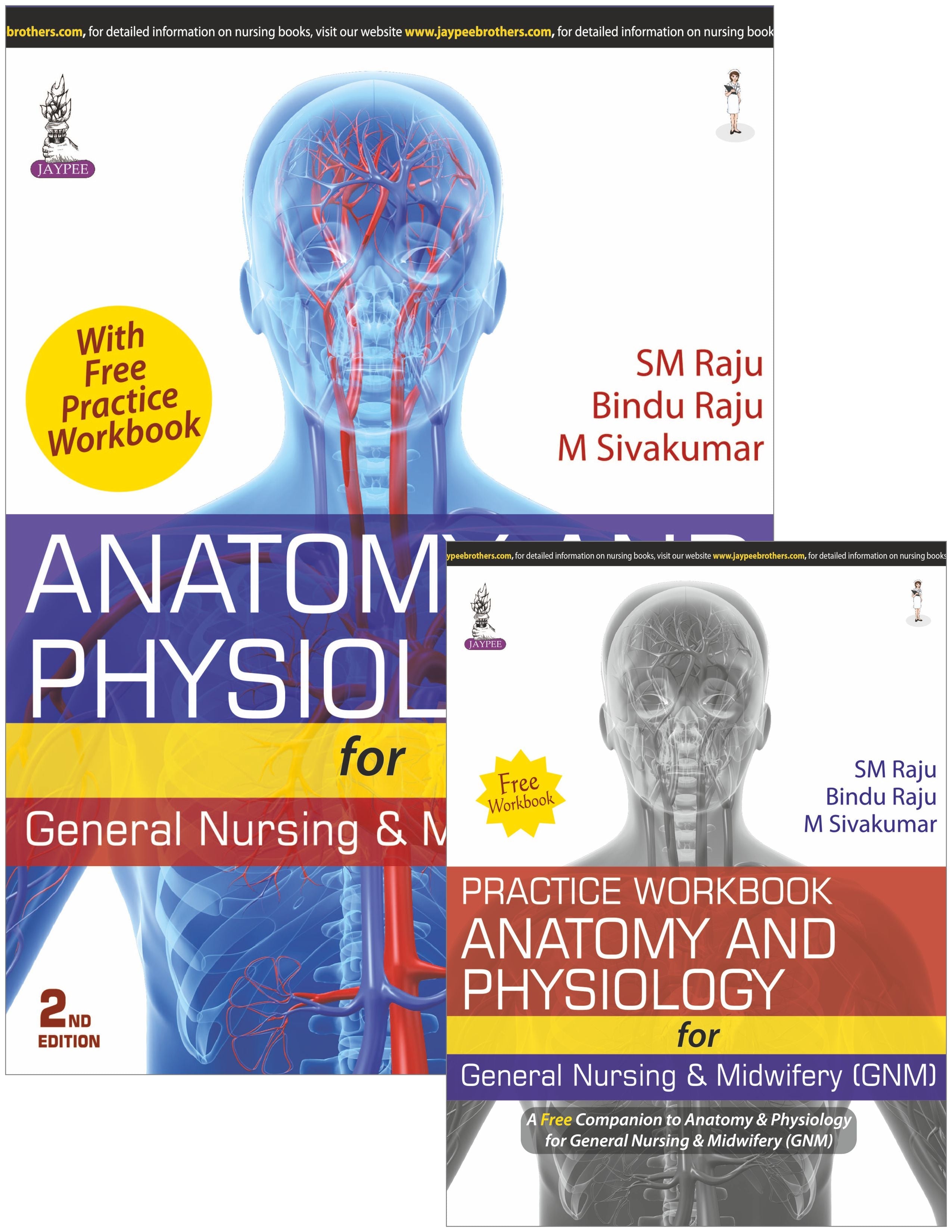 ANATOMY & PHYSIOLOGY FOR GENERAL NURSING & MIDWIFERY (GNM) WITH FREE PRACTICE WORK BOOK