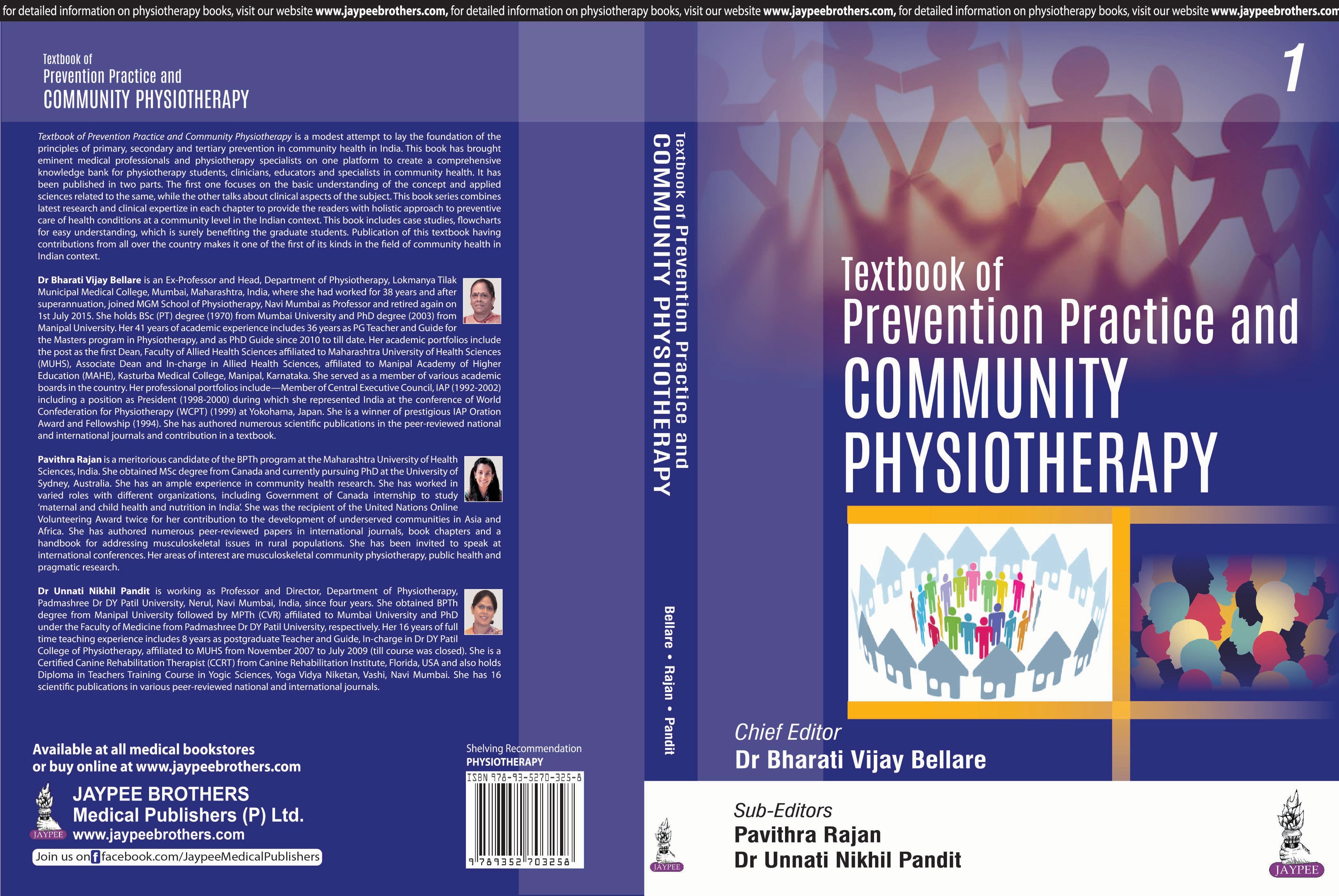 TEXTBOOK OF PREVENTIVE PRACTICE AND COMMUNITY PHYSIOTHERAPY -1