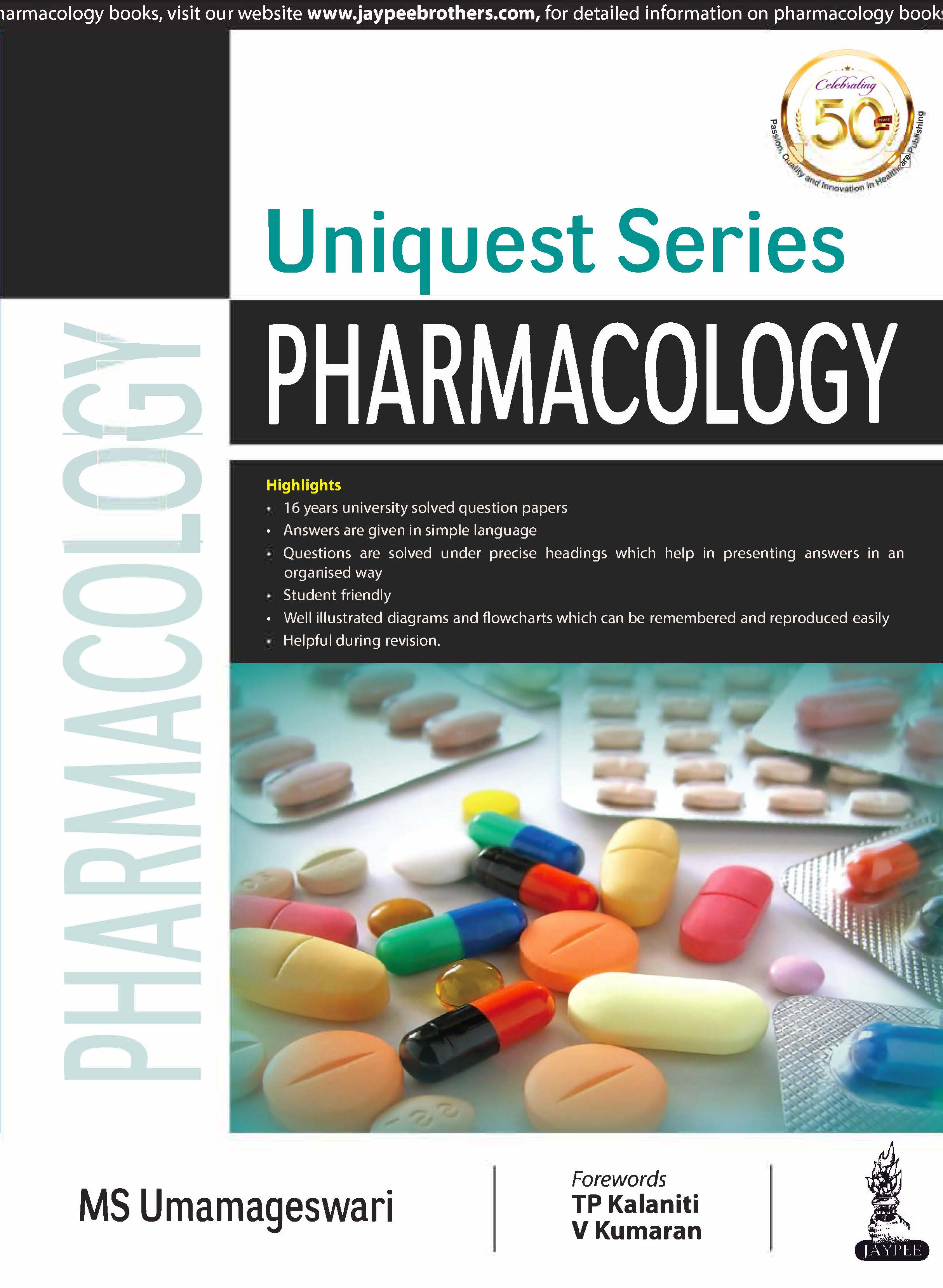 UNIQUEST SERIES PHARMACOLOGY