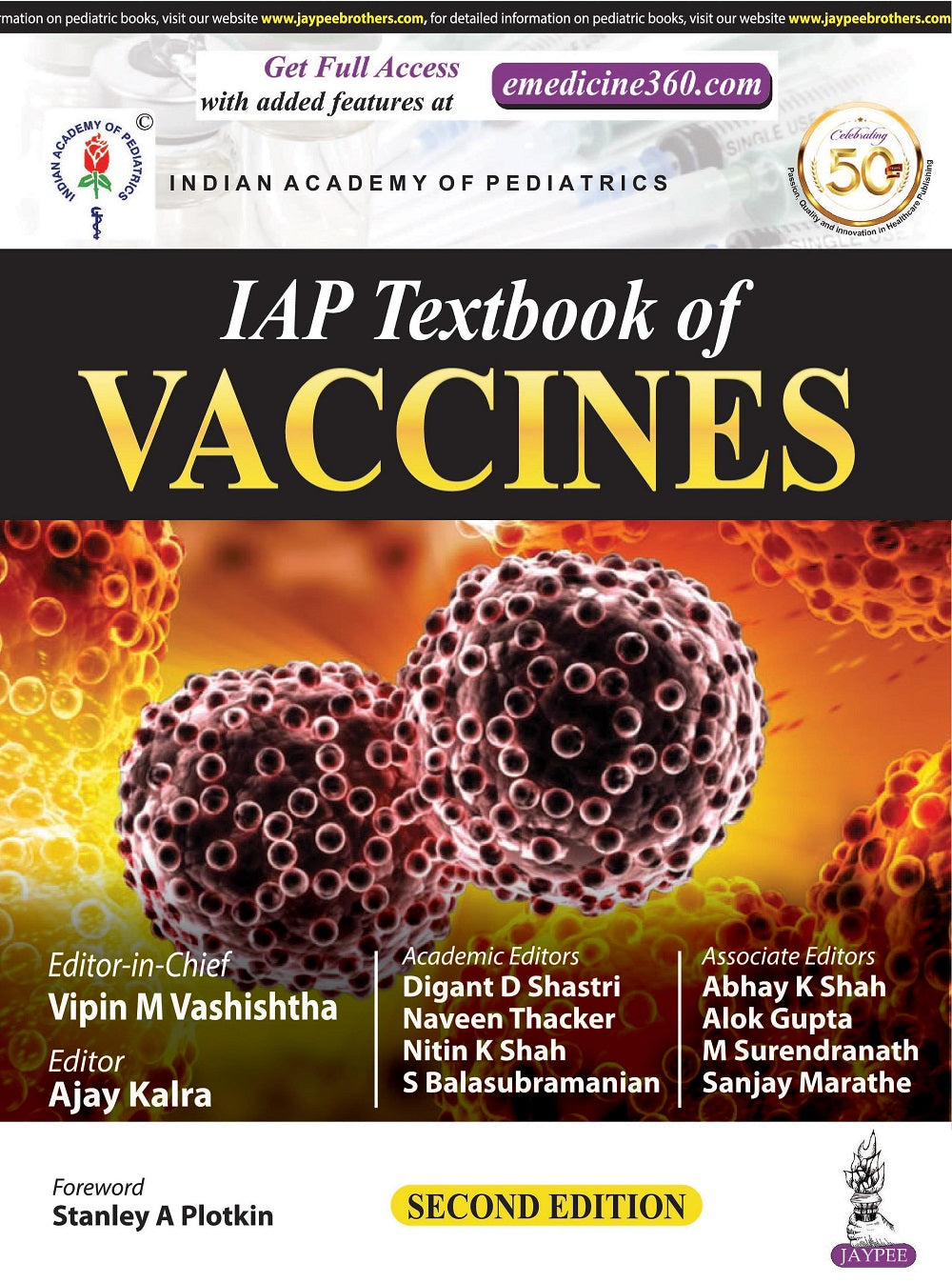 IAP TEXTBOOK OF VACCINES