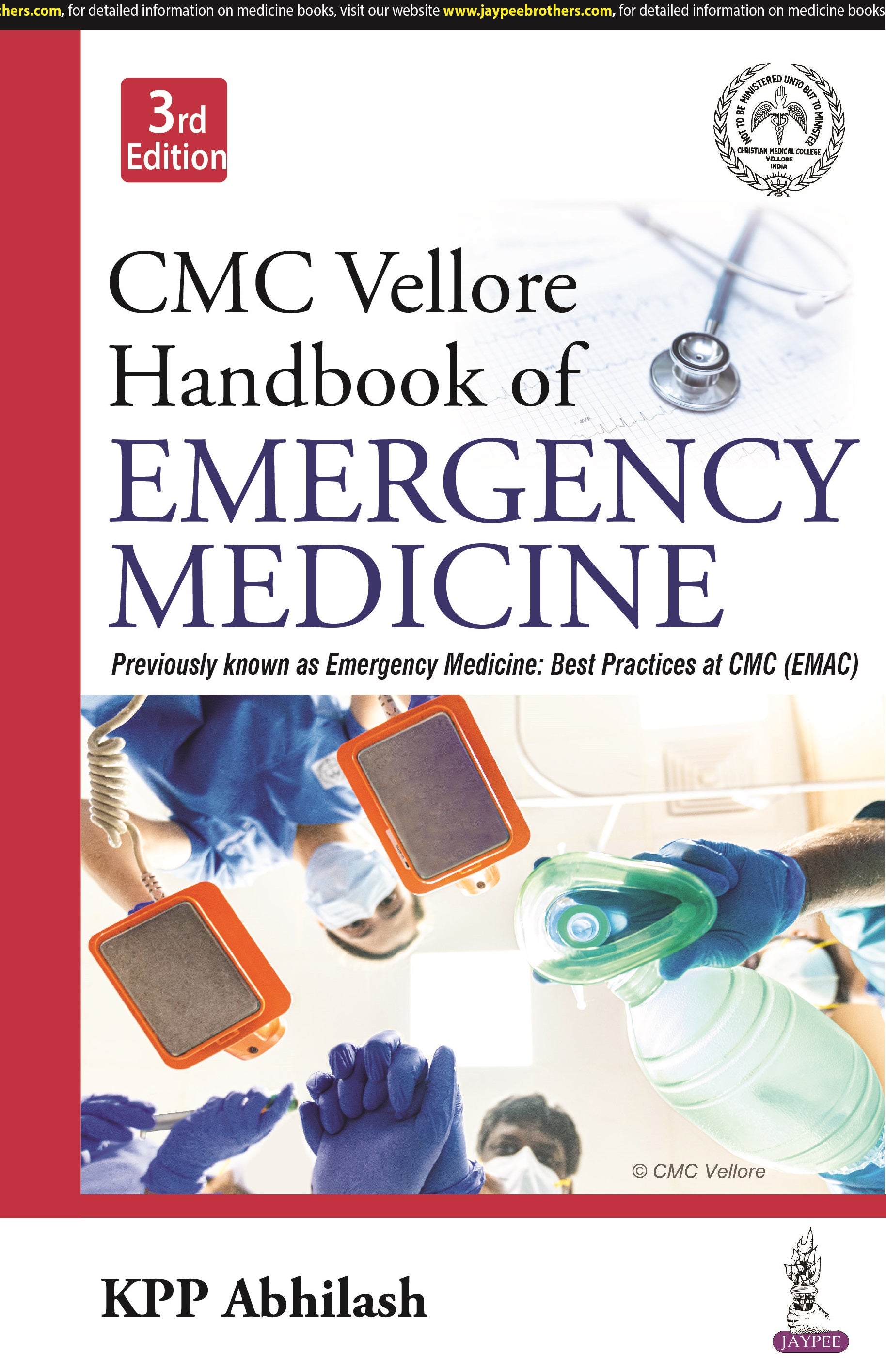 CMC VELLORE HANDBOOK OF EMERGENCY MEDICINE