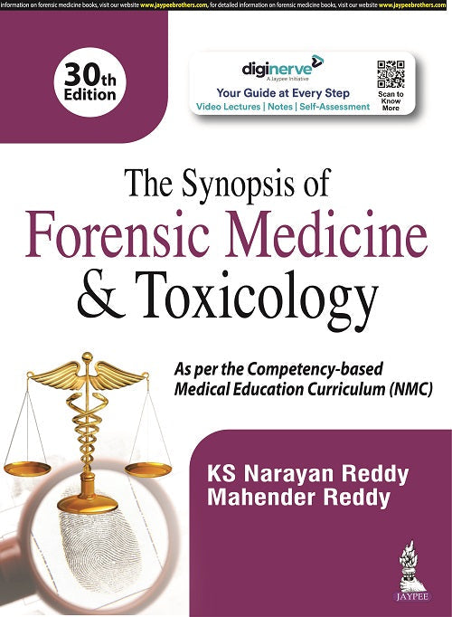 THE SYNOPSIS OF FORENSIC MEDICINE & TOXICOLOGY