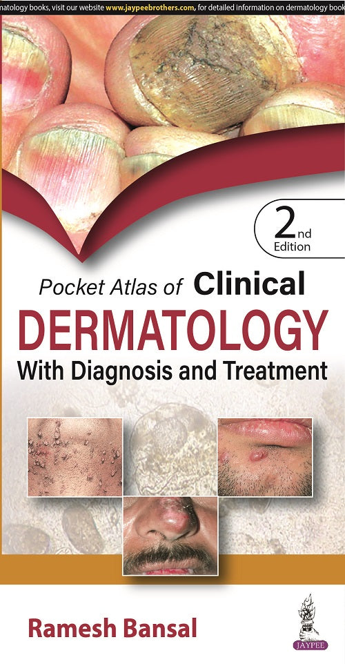POCKET ATLAS OF CLINICAL DERMATOLOGY WITH DIAGNOSIS AND TREATMENT