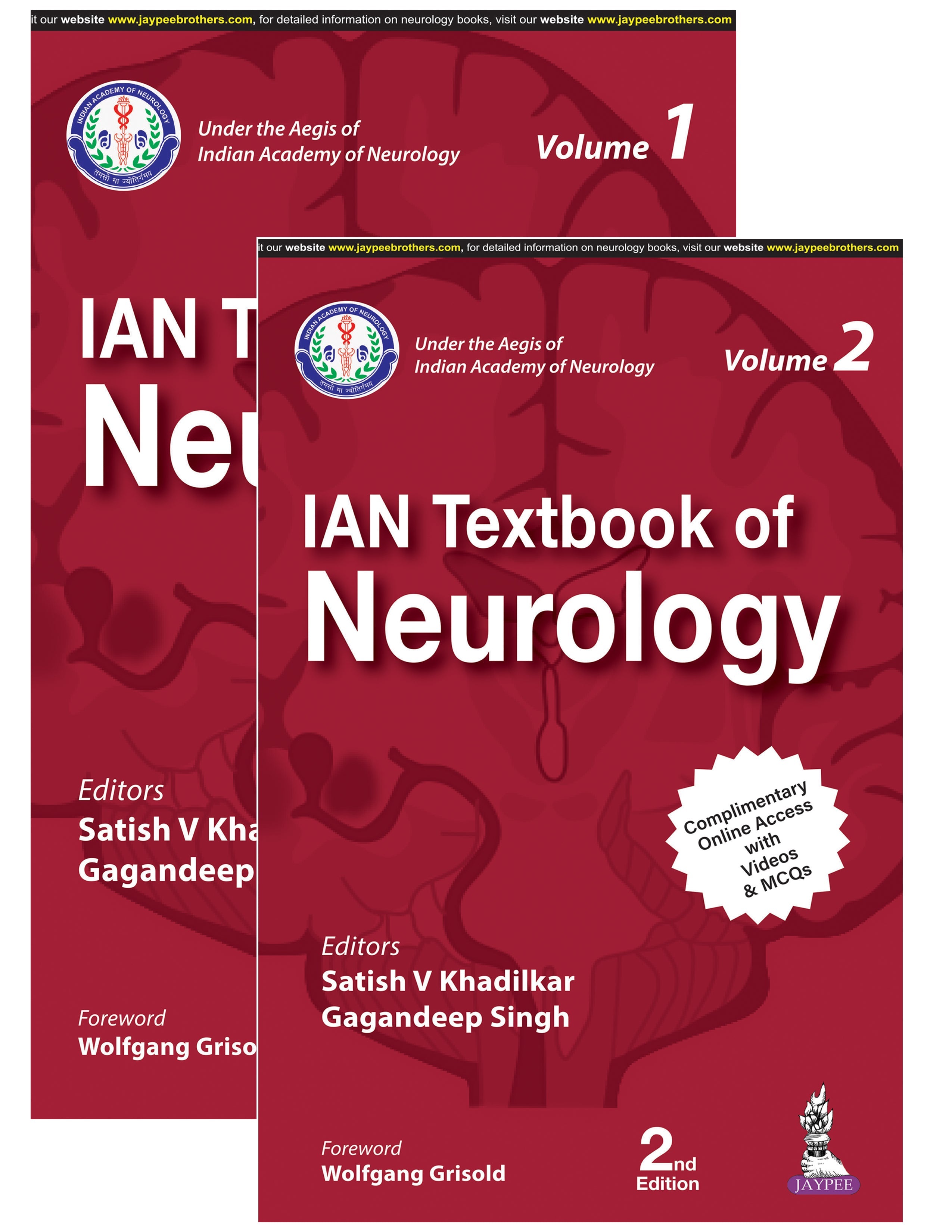 IAN TEXTBOOK OF NEUROLOGY (2 VOLUMES)