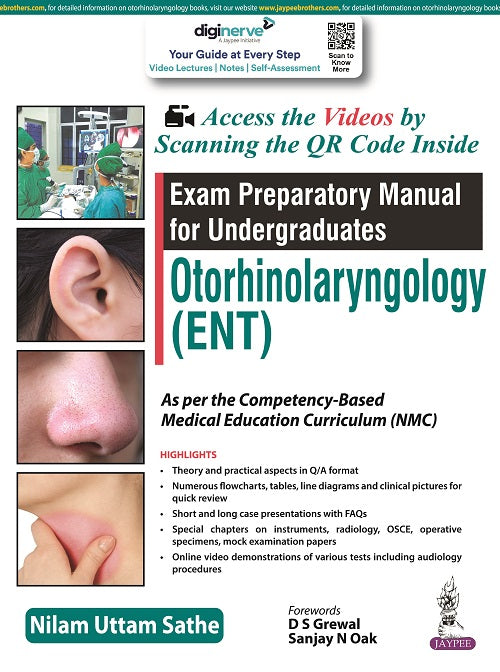 EXAM PREPARATORY MANUAL FOR UNDERGRADUATES OTORHINOLARYNGOLOGY (ENT)