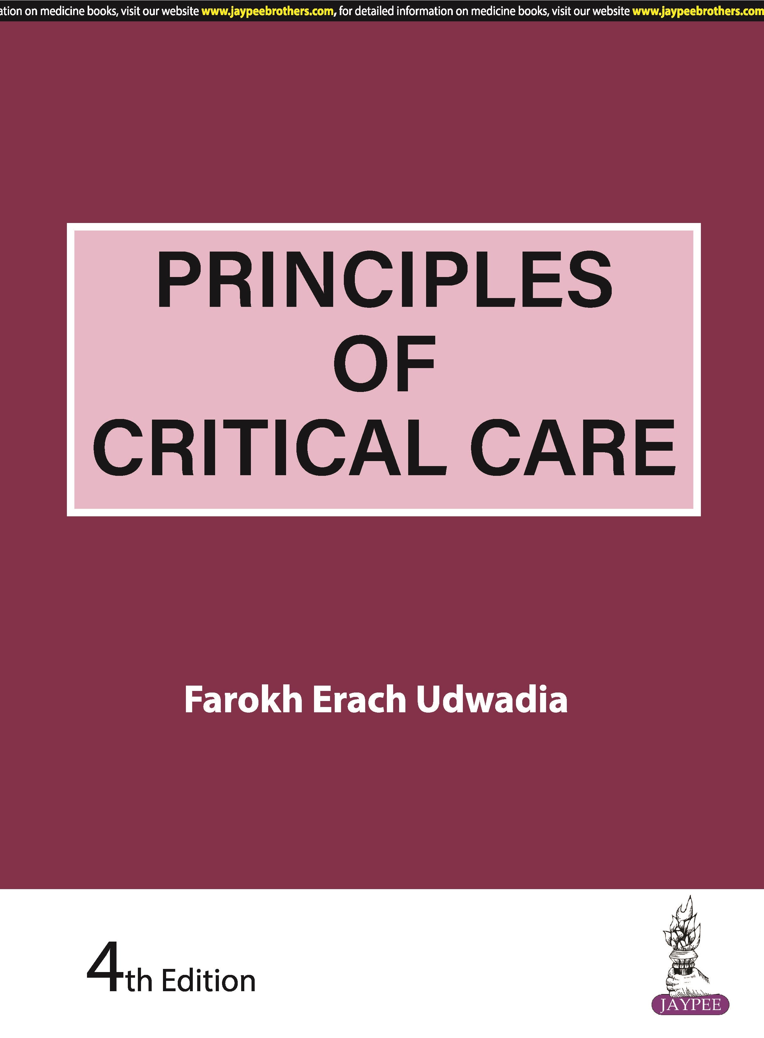 PRINCIPLES OF CRITICAL CARE