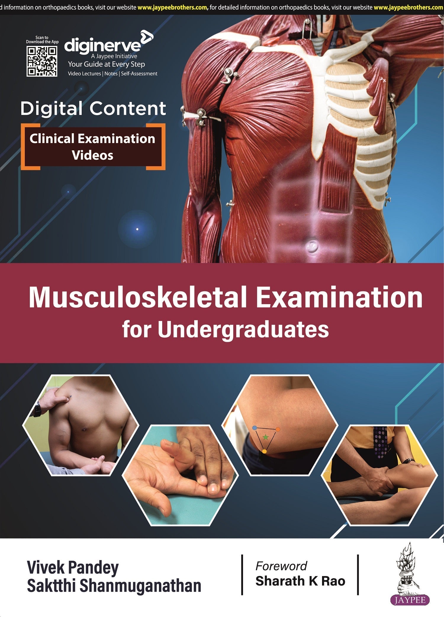 MUSCULOSKELETAL EXAMINATION FOR UNDERGRADUATES (DIGITAL CONTENT: CLINICAL EXAMINATION VIDEOS)
