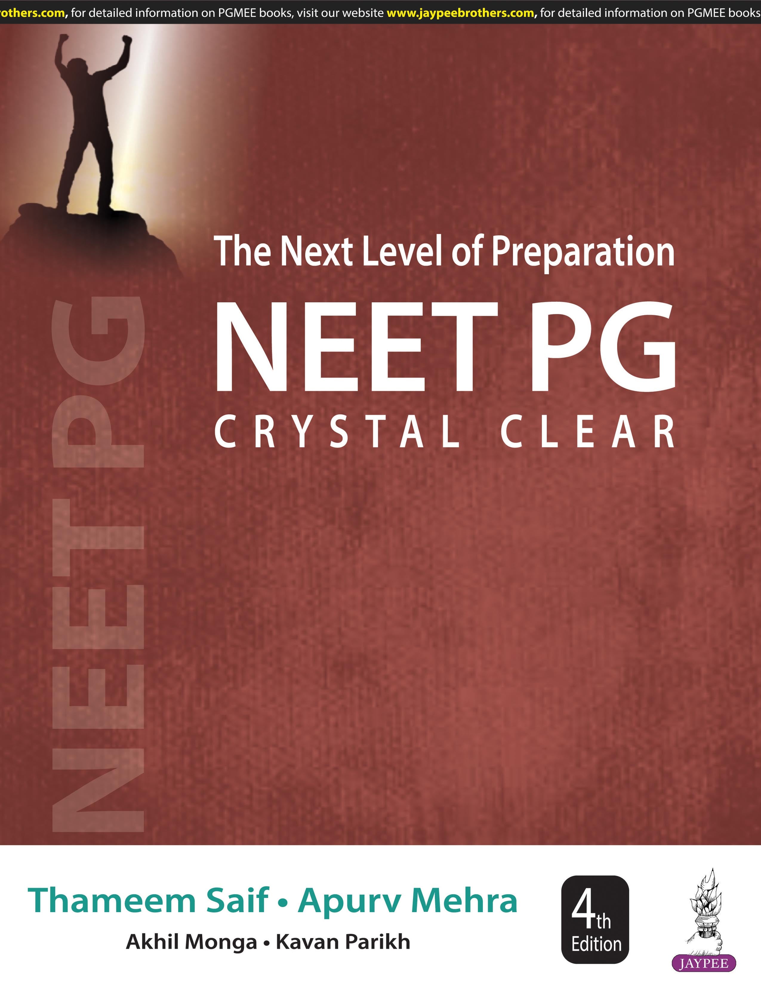 THE NEXT LEVEL OF PREPARATION NEET PG CRYSTAL CLEAR 2016-2022