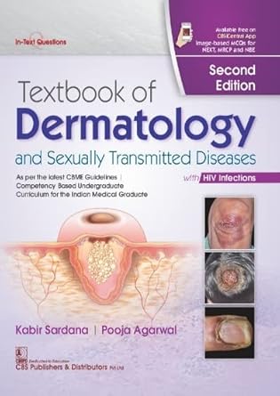 Textbook Of Dermatology And Sexually Transmitted Diseases With HIV Infections 2e (PB)