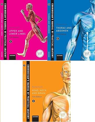 Textbook of Human Anatomy with Color Atlas and Clinical Integration, Vol. 5 - Head, Neck & Face And Vol. 6 - Brain (With Free Companion Workbook) (PB)