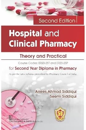 Hospital And Clinical Pharmacy Theory And Practical 2e (PB)