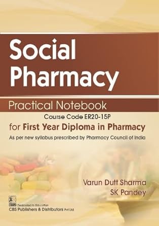 Social Pharmacy Practical Notebook (PB)