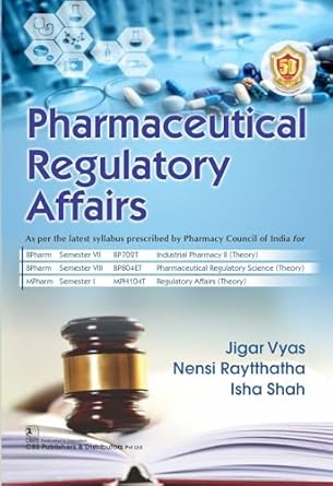 Pharmaceutical Regulatory Affairs (PB)