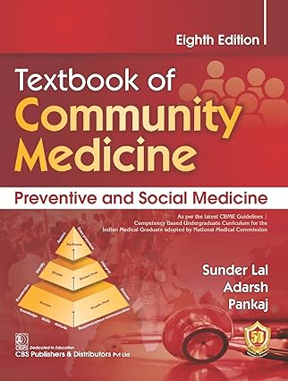 Textbook Of Community Medicine Preventive And Social Medicine 8e (PB)