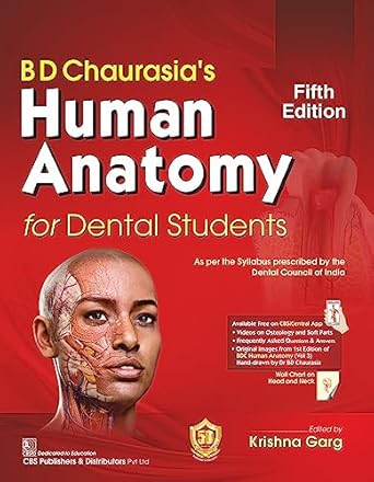 BD Chaurasias Human Anatomy For Dental Students 5e (PB)