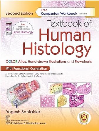 Textbook Of Human Histology 2e Companion Workbook Included (PB) (Free Access To Digital Content Learn Histology)