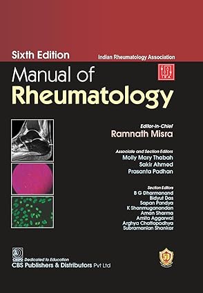 Manual Of Rheumatology 6e (HB) Indian Rheumatology Association