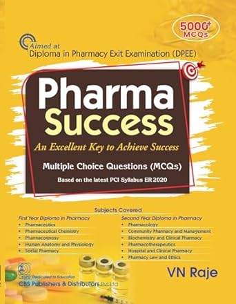 Pharma Success An Excellent Key To Achieve Success Mcq (PB)