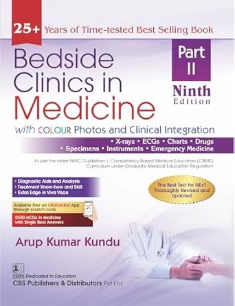 Bedside Clinics In Medicine: Part II With Colour Photos And Clinical Integration, 9e (PB)