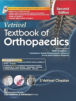 Vetrivel Textbook Of Orthopaedics 2e (PB)