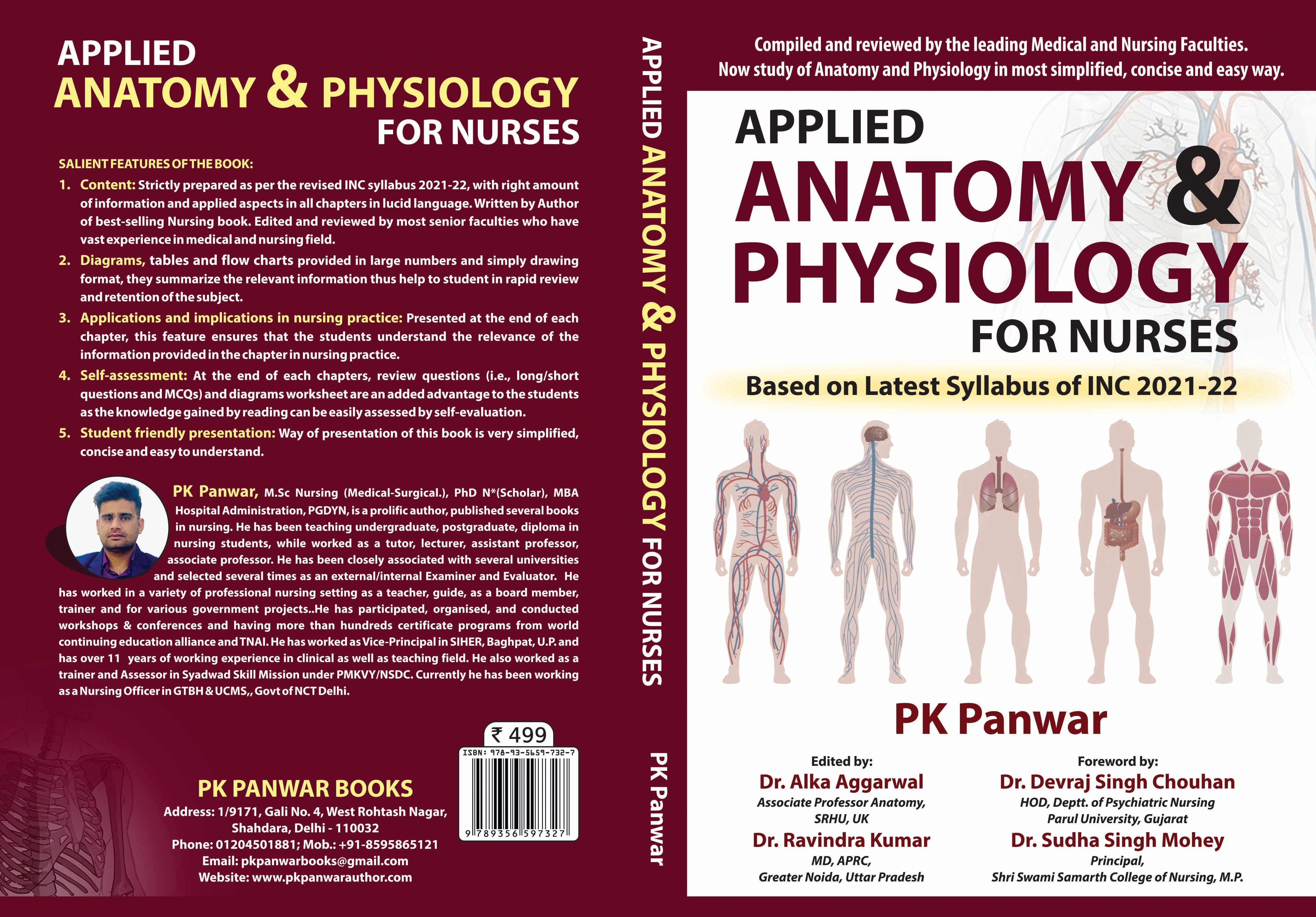 APPLIED ANATOMY & PHYSIOLOGY FOR NURSES (EXCLUSIVE)