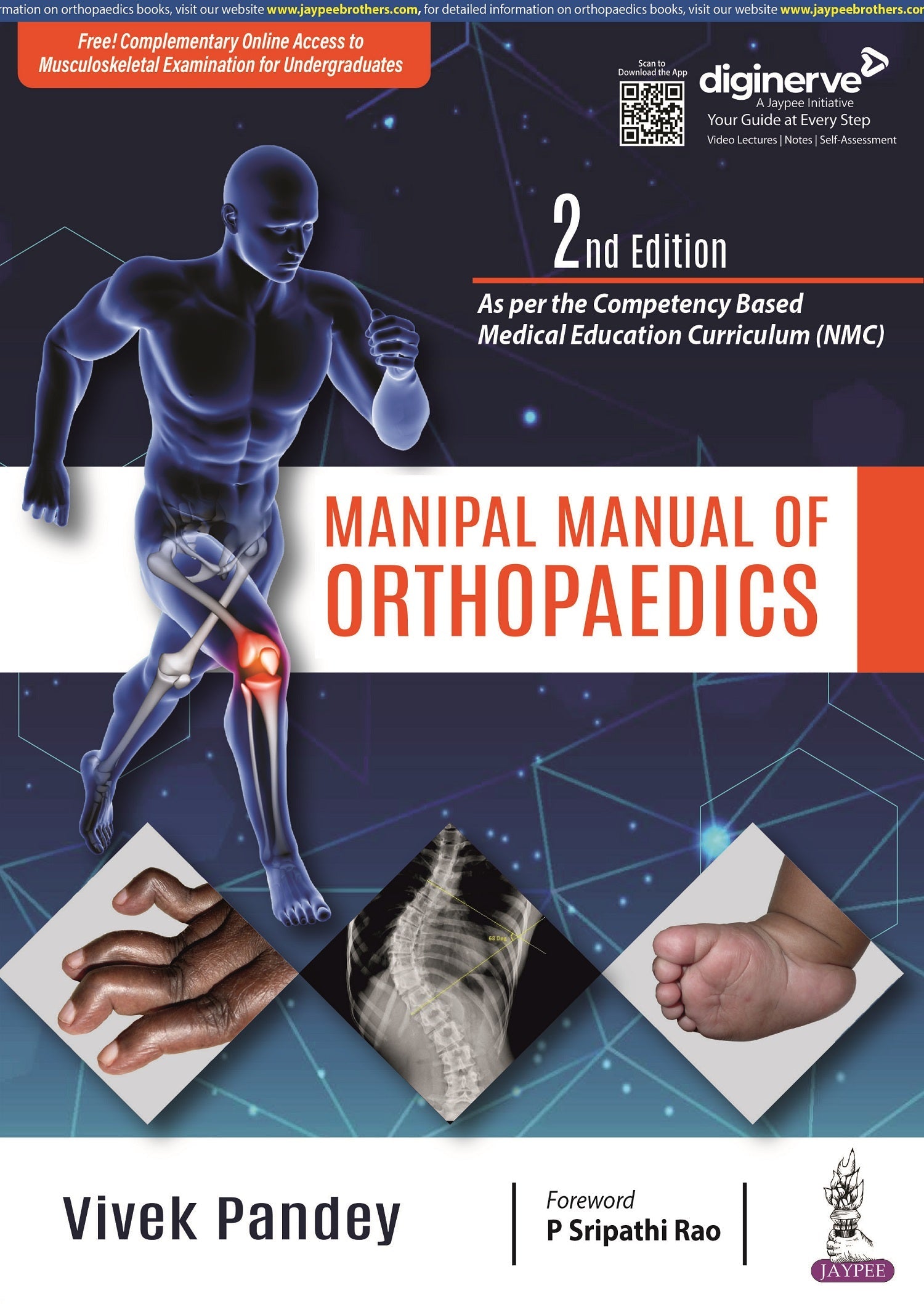 MANIPAL MANUAL OF ORTHOPAEDICS (FREE! COMPLEMENTARY ONLINE ACCESS TO MUSCULOSKELETAL EXAMINATION FOR