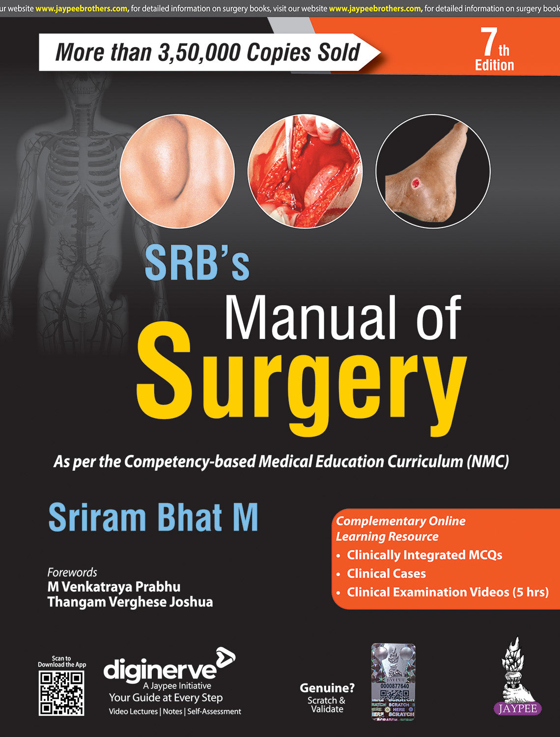 SRB’S MANUAL OF SURGERY