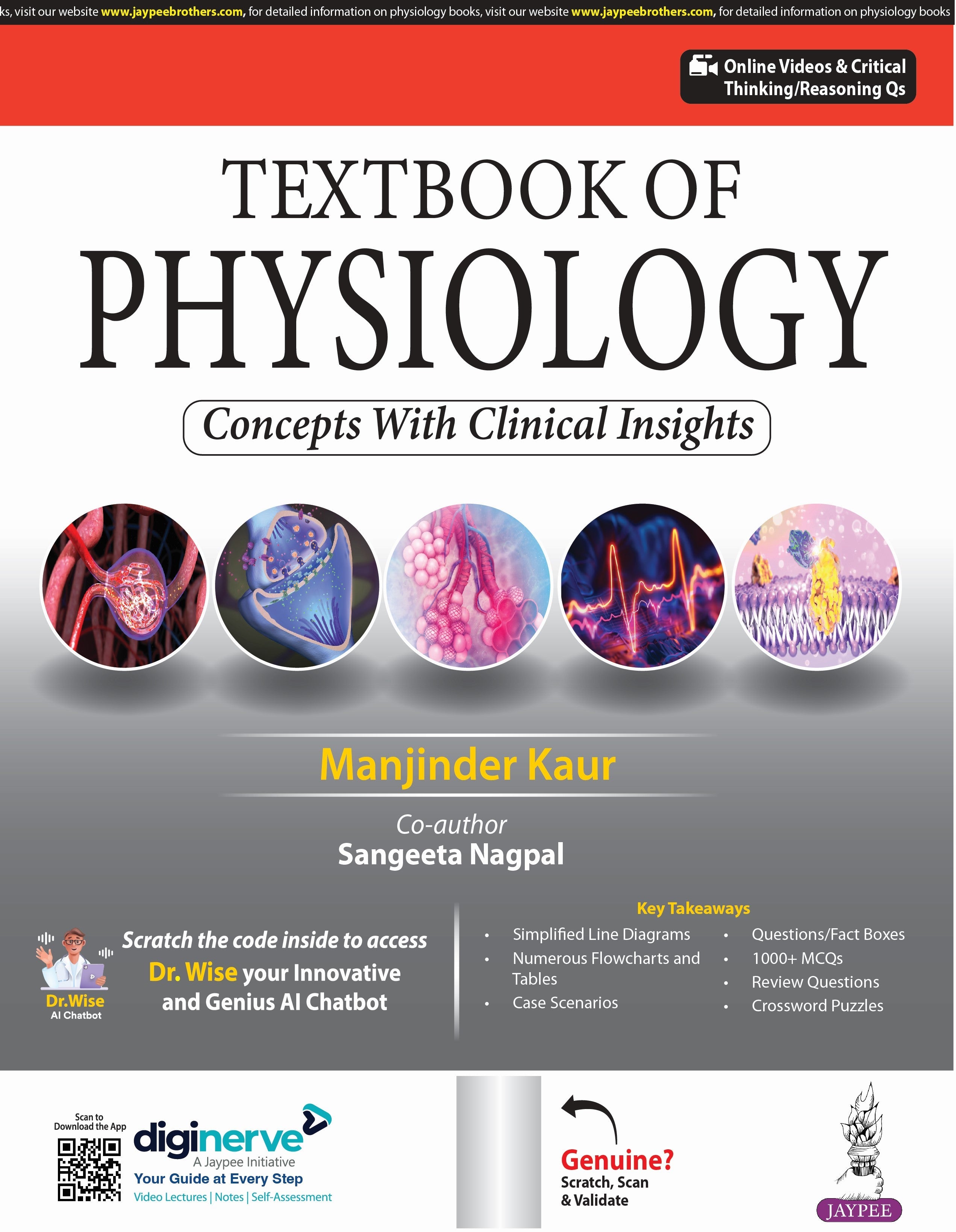 TEXTBOOK OF PHYSIOLOGY CONCEPTS WITH CLINICAL INSIGHTS