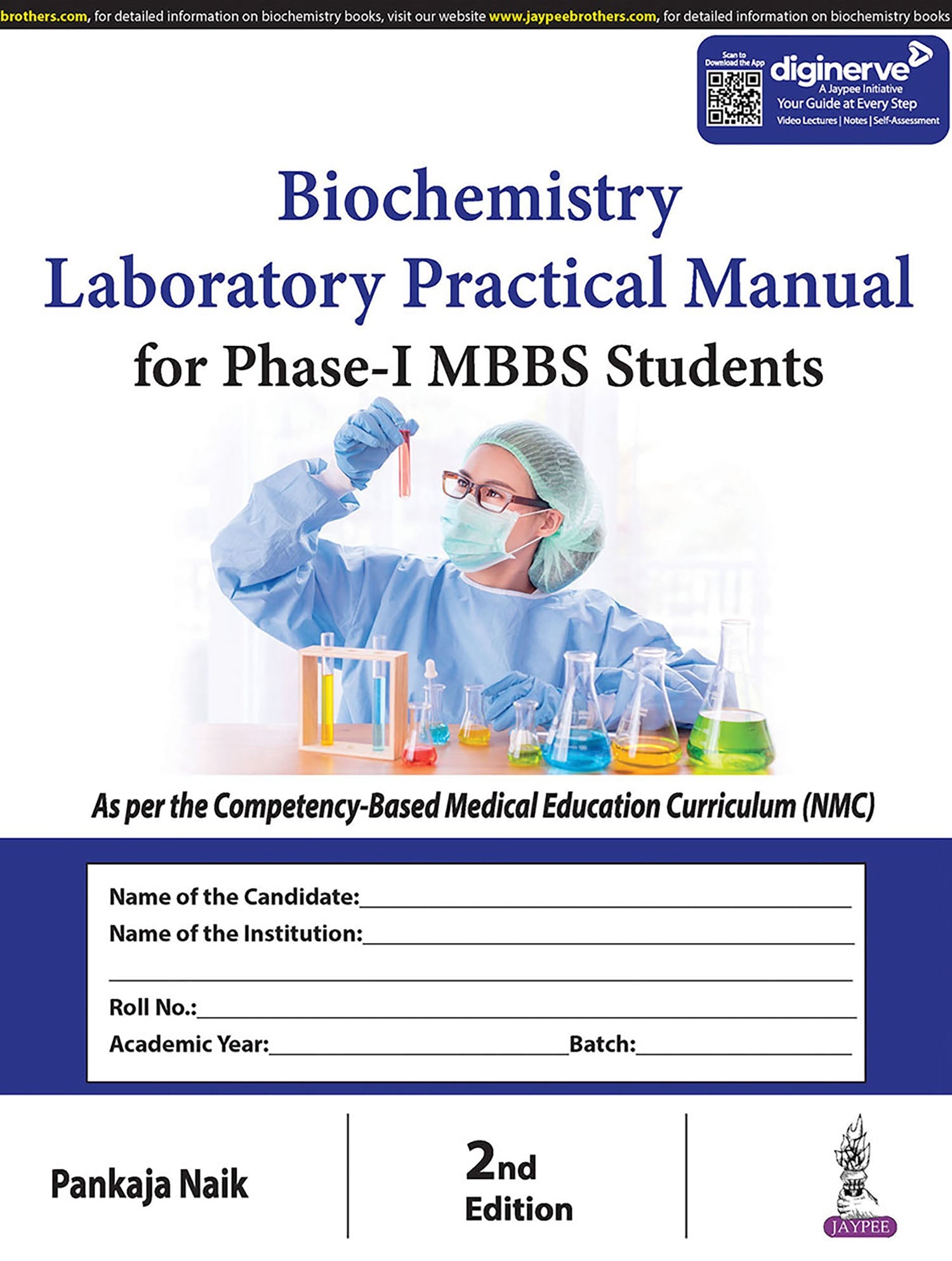 BIOCHEMISTRY LABORATORY PRACTICAL MANUAL FOR PHASE-I MBBS STUDENTS