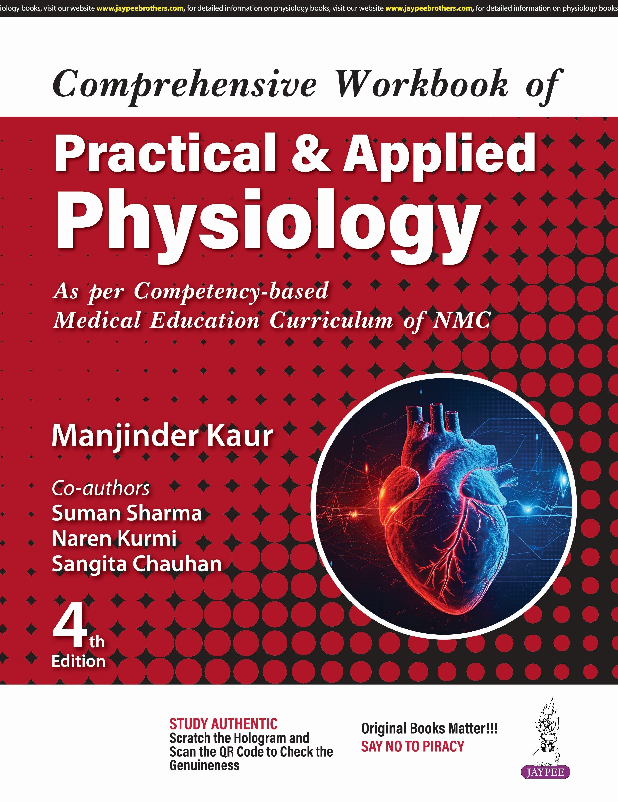 COMPREHENSIVE WORKBOOK OF PRACTICAL & APPLIED PHYSIOLOGY