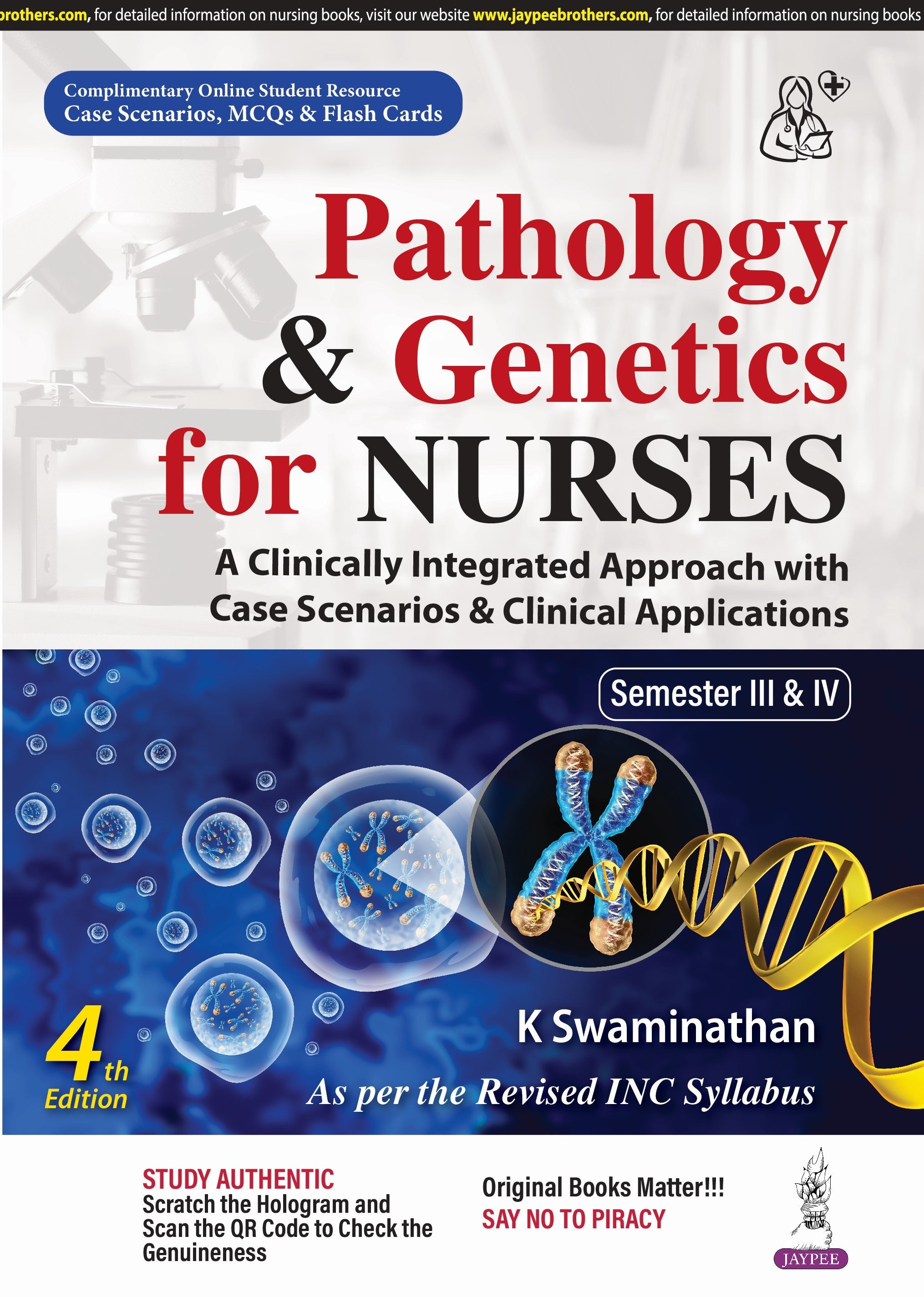 PATHOLOGY & GENETICS FOR NURSES